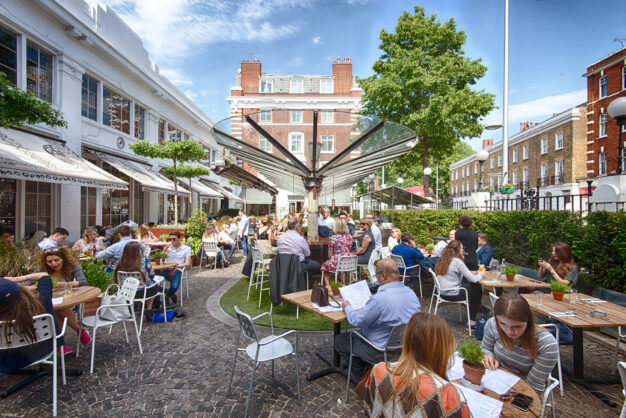 Bluebird Chelsea London's Best Dog Friendly Cafes