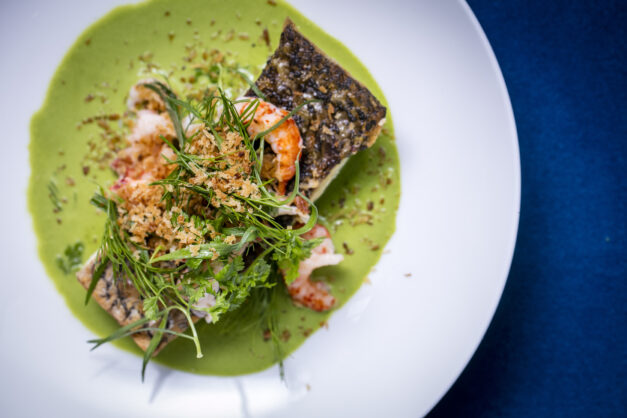 stone bass prawns